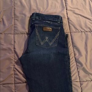 Wrangler Women's Dark Blue Boot Cut Jeans